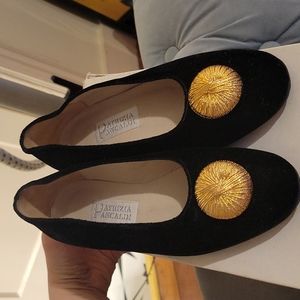 EUC Velvet Patricia Pancaldi Gold detail 6